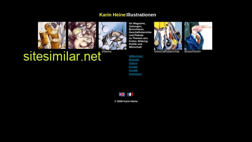 Karin-heine-illustration similar sites