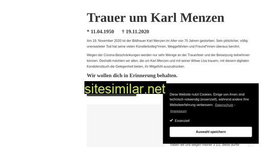 karl-menzen-kondolenzbuch.de alternative sites