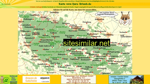 karte.harz-urlaub.de alternative sites