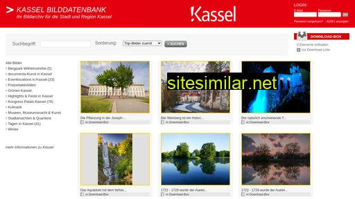 kassel-bilddatenbank.de alternative sites