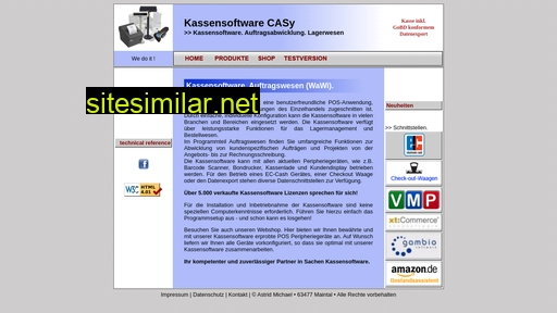 Kassensoftware-casy similar sites