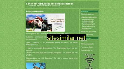 Kastnerhof similar sites