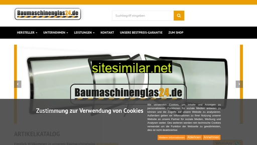katalog2020.baumaschinenglas24.de alternative sites
