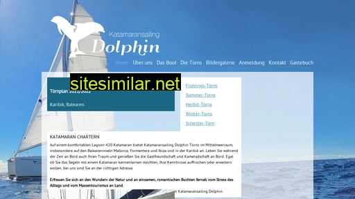 Katamaransailing-dolphin similar sites