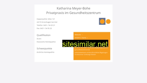 katharina-meyer-bohe.de alternative sites