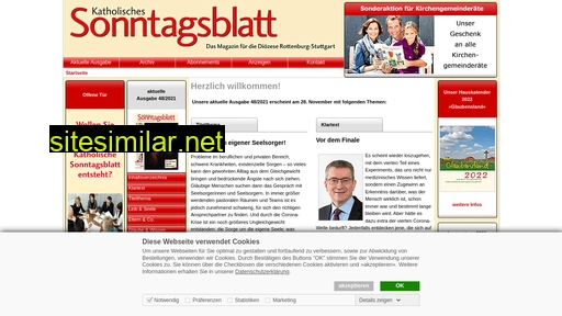 kathsonntagsblatt.de alternative sites