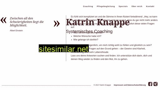 katrin-knappe-coaching.de alternative sites