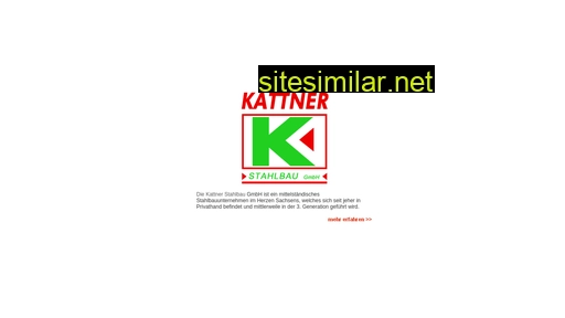 kattner-stahlbau.de alternative sites
