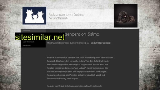 katzenpension-selma.de alternative sites