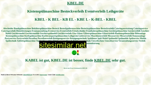kbel.de alternative sites