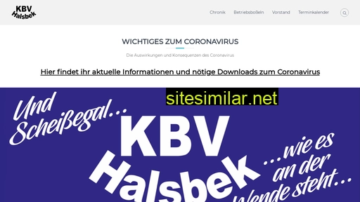 kbv-halsbek.de alternative sites
