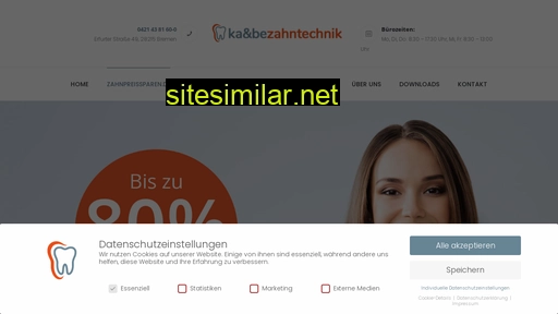 kbzahntechnik.de alternative sites