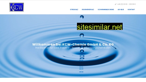 kcw-chemie.de alternative sites