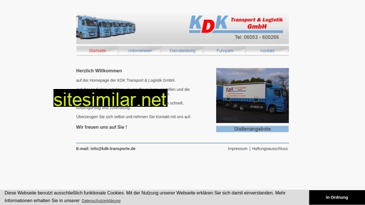 kdk-transporte.de alternative sites