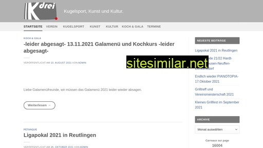 Kdrei-2009 similar sites