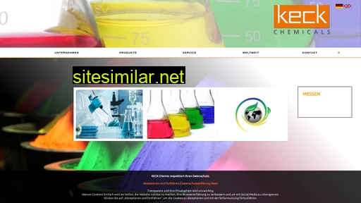 keck-chemie.de alternative sites