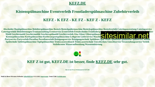 kefz.de alternative sites