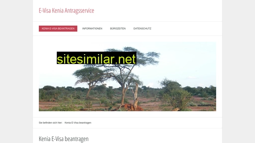 kenia-visa.de alternative sites