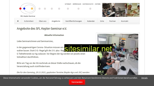 kepler-seminar.de alternative sites