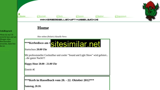 kerbegesellschaft-hasselbach.de alternative sites