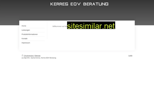 Kerres-edv similar sites