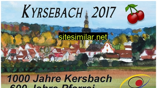kersbach-2017.de alternative sites