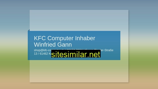 Kfc-computer similar sites