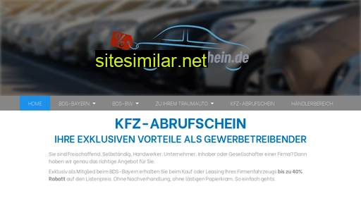 kfz-abrufschein.de alternative sites