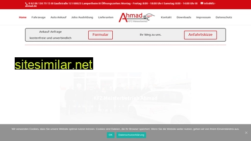 kfz-ahmad.de alternative sites