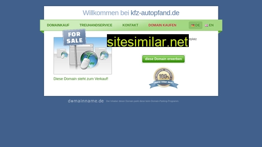 kfz-autopfand.de alternative sites