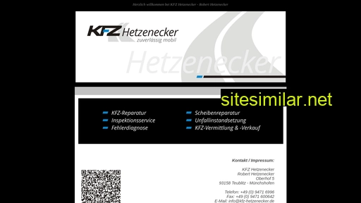 Kfz-hetzenecker similar sites