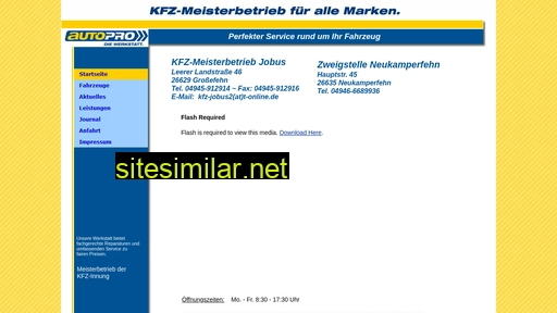 kfz-jobus.de alternative sites