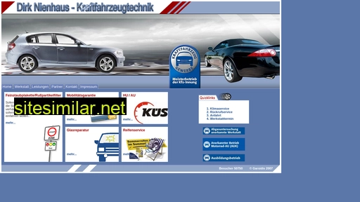 kfz-nienhaus.de alternative sites