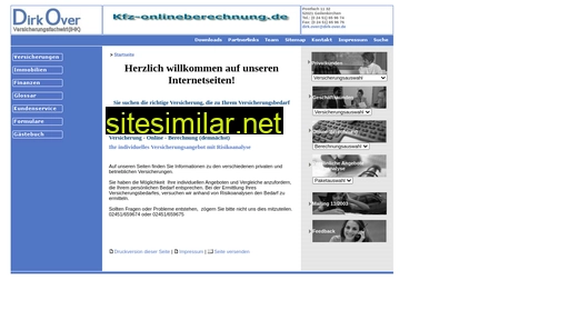 kfz-onlineberechnung.de alternative sites