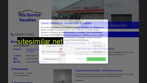kfz-service-baustian.de alternative sites