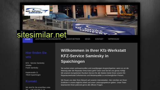 kfz-service-samiesky.de alternative sites