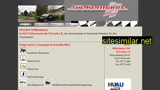Kfz-siekermann similar sites