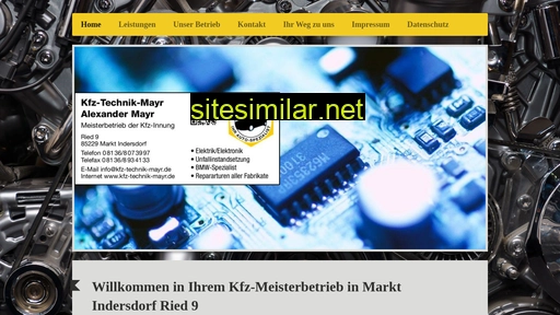kfz-technik-mayr.de alternative sites