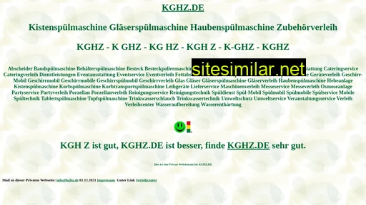 kghz.de alternative sites