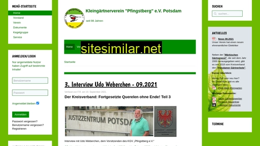 kgv-pfingstberg-potsdam.de alternative sites