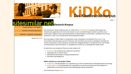 kiezdeutschkorpus.de alternative sites