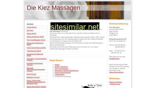 kiez-massagen.de alternative sites
