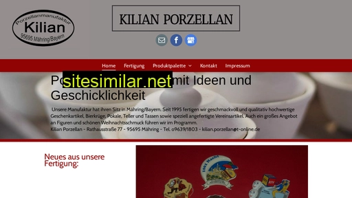 kilian-porzellan.de alternative sites