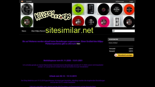killjoy-records.de alternative sites