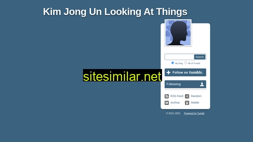 kimjongunlookingatthings.de alternative sites