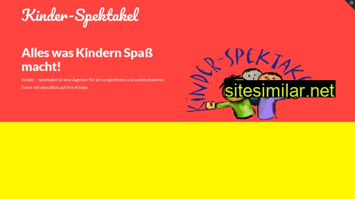 kinder-spektakel.de alternative sites