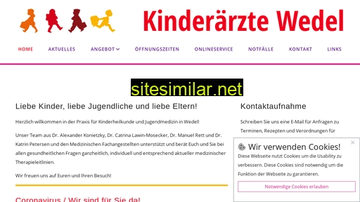 kinderaerzte-wedel.de alternative sites
