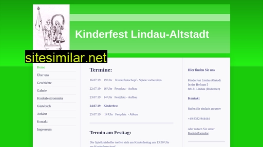 kinderfest-lindau.de alternative sites