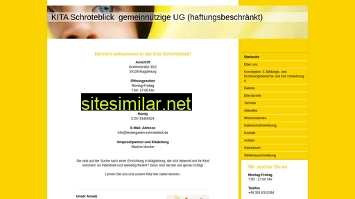 kindergarten-schroteblick.de alternative sites