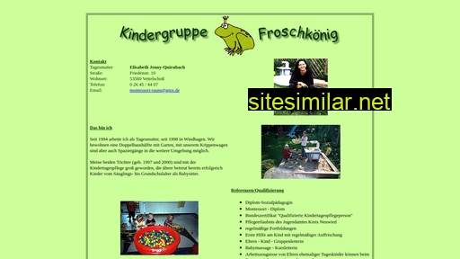 Kindergruppe-froschkoenig similar sites